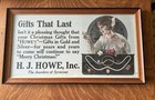 VINTAGE H. J. HOWE, INC JEWELERS OF SYRACUSE  AD CIRCA 1920-1930 — photo 2
