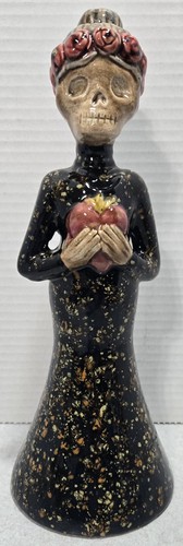 Beautiful & Unique Female Skeleton Flower Headdress Heart Dead - ARW