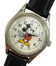 Disney Parks Mickey Mouse Puffy 3D Rotating Arms Watch New Battery Women 25mm