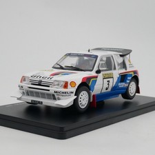 IXO 1:24 Peugeot 205 Turbo 16 Evo WRC 1985 Peugeot Rally Car Model