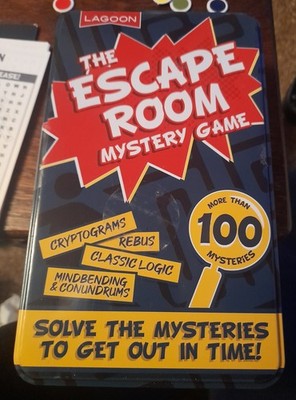  The Escape Room Mystery Game made by Lagoon - in Blechdose Top Zustand 