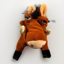 Disney Store Pumbaa Plush Lion King Warthog Stuffed Animal Toy