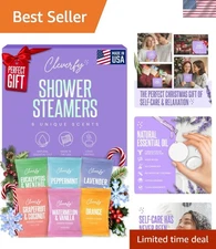 Relaxing Shower Steamers Aromatherapy – Christmas Gifts for Everyone - 6 Tablets