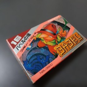 Namco Babel no Tou Famicom Complete in Box Tested Sticker Unused