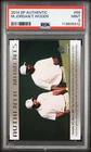 2014 UPPER DECK SP AUTHENTIC #69 MICHAEL JORDAN/TIGER WOODS PSA 9