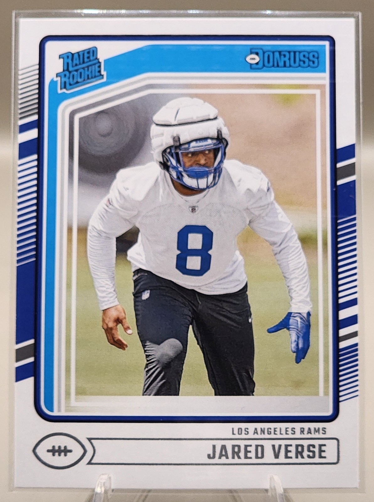 2024 Panini Donruss Jared Verse 341 Rated Rookie Los Angeles Rams FREE SHIPPING