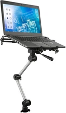 Laptop Vehicle Mount, No-Drill Computer Seat Mount, Full Motion Adjustable Desig