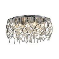 Chrom Durchsichtig Glamour Moderne Deckenlampe Deckenleuchte 6X7W/G9, Led