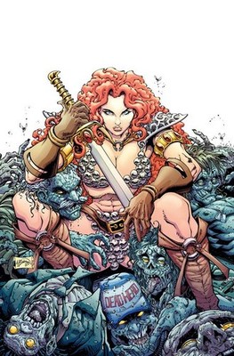 DIENAMITE BLOOD RED #3 VARIANT CVR E INC 1:10 WILL ROBSON VIRGIN VARIANT DYNAMIT