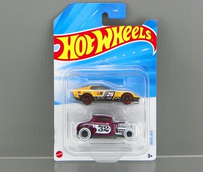 Hot Wheels 2025 Diecast 1:64 Yellow El Segundo Coupe & '32 Ford Hot Rod 2-Pack