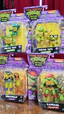 4 TMNT Mutant Mayhem Donatello Raphael Turtle Tots Leo Don Mikey Raph Lot