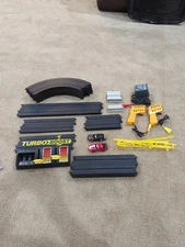 1984 Tyco "Turbo Boost" HO Slot Car Race Set No Box See Description 