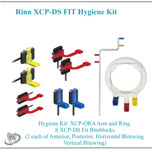 Dental Rinn XCPDS FIT Hygiene Kit XCPORA Arm and Ring, 8 XCPDS Fit