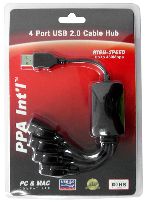 4 port USB 2.0 octopus tentacle cable hub, (1899) | eBay