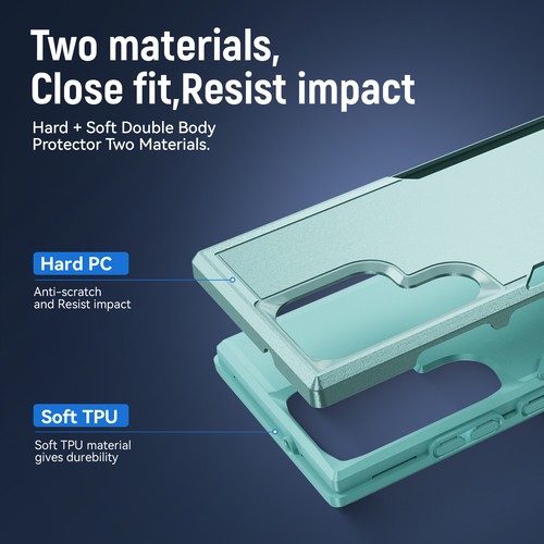 Für Samsung Galaxy S25 S24 S23 FE S22 S21 Ultra Stoßfest Ring Ständer Hülle Cover - Bild 43 von 70