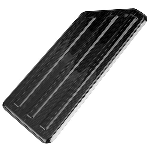 Black Stainless Steel Foot Rest Pedal Cover Fit For Honda CRV CR-V 2017-2024