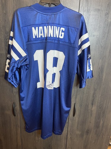 Vintage Peyton Manning #18 Indianapolis Colts Nike Football Jersey Adult XL - Picture 7 of 9