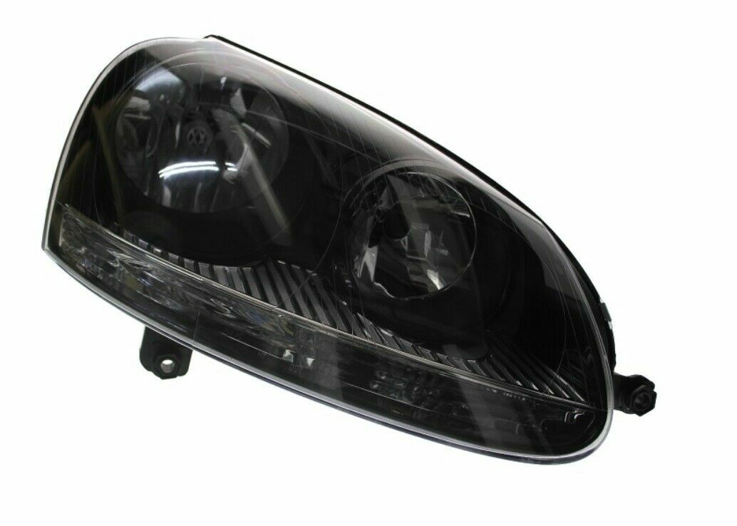 Phare avant droit Golf 5 optique noir électrique neuf pour modèle 2003 à 2009
