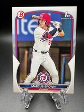 2023 Bowman Draft - #BD-26 Marcus Brown (RC) Nationals