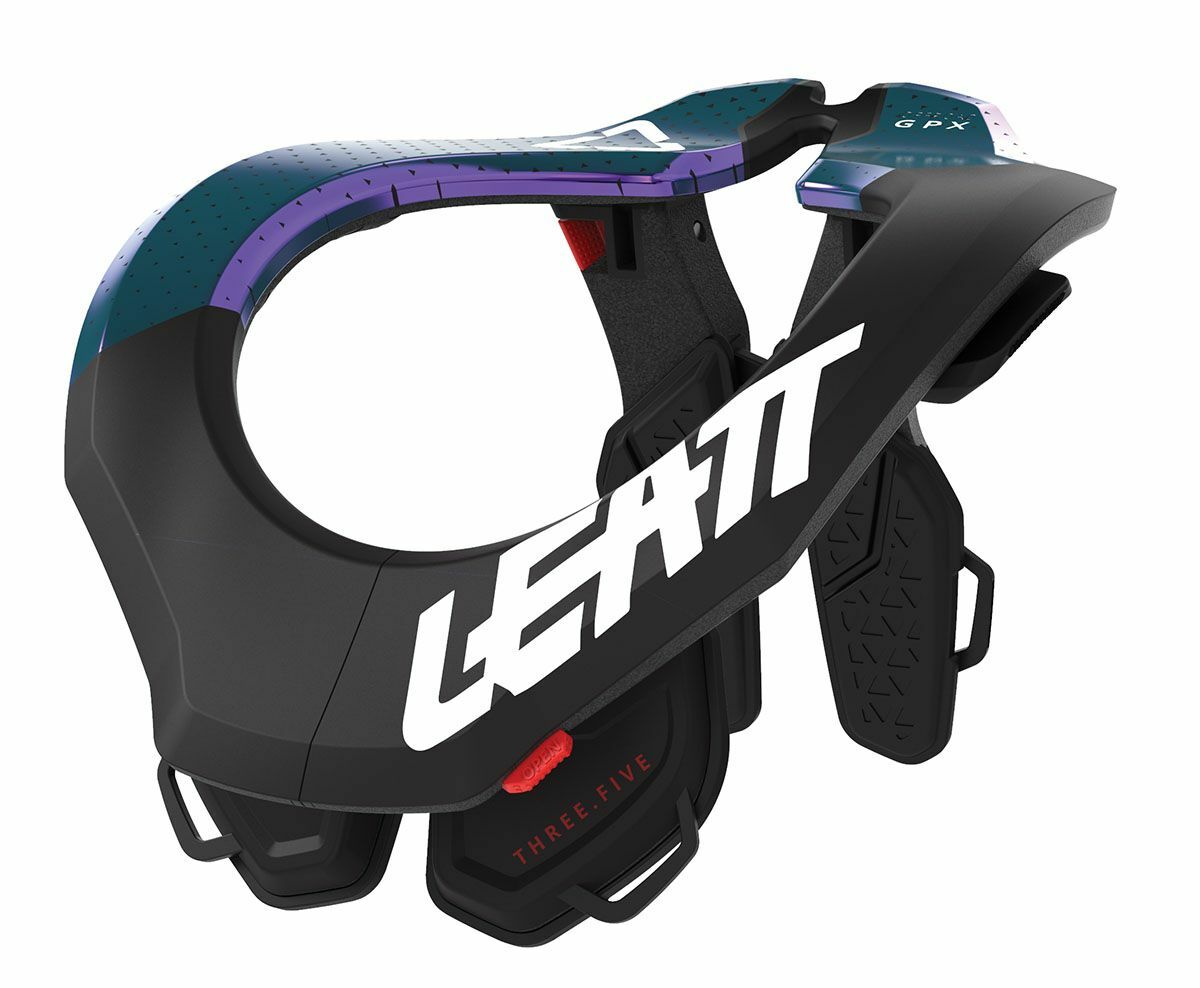 NEW LEATT GPX 3.5 NECK BRACE BLACK MOTOCROSS MX ADULT ENDURO BMX