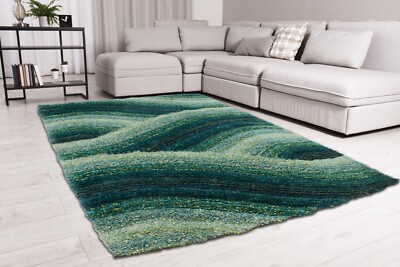 DS Living Ultra Plüsch Wellen Teppich - mehrere Farben verfügbar