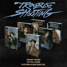 XDINARY HEROES TROUBLESHOOTING 1st Album PLATFORM NEMO Ver/QR Card+12 Photo Card