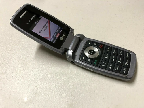 LG VX5400 - Silver (Verizon) Flip Cellular Phone
