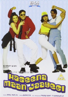 Haseena Maan Jaayegi - DVD - BRAND NEW - EROS - Govinda, Sanjay Dutt, Karisma