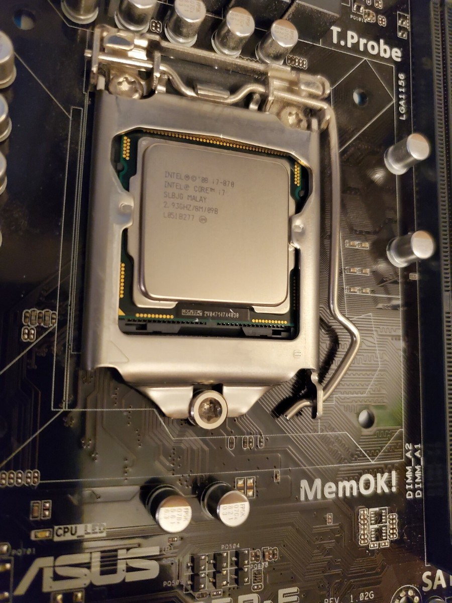 ASUS P7P55D-E LGA1156 Socket, Intel i7, intel i5, GB DDR3, Motherboard  Combo