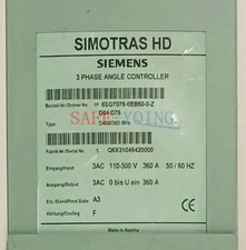 1PC USED SIEMENS AC SPEED REGULATOR 6SG7076-0EB60-0-Z Z=D64+D74