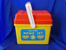 Vintage 1985 Fisher Price Picnic Set 2002