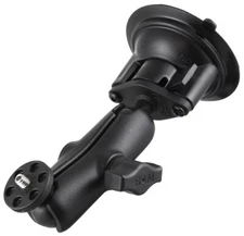 RAM Twist Lock Suction Cup Mount with 1/4-20  Threaded Camera Adapter