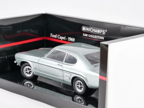 MINICHAMPS 1/18 Ford Capri 1969 Blau Metalic 150 089002 - Bild 6 von 10
