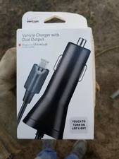 Verizon Vehicle Charger with Dual Output