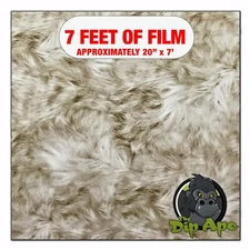 Hydrographic film Fur hydro dipping 7' x 20" hydro dip