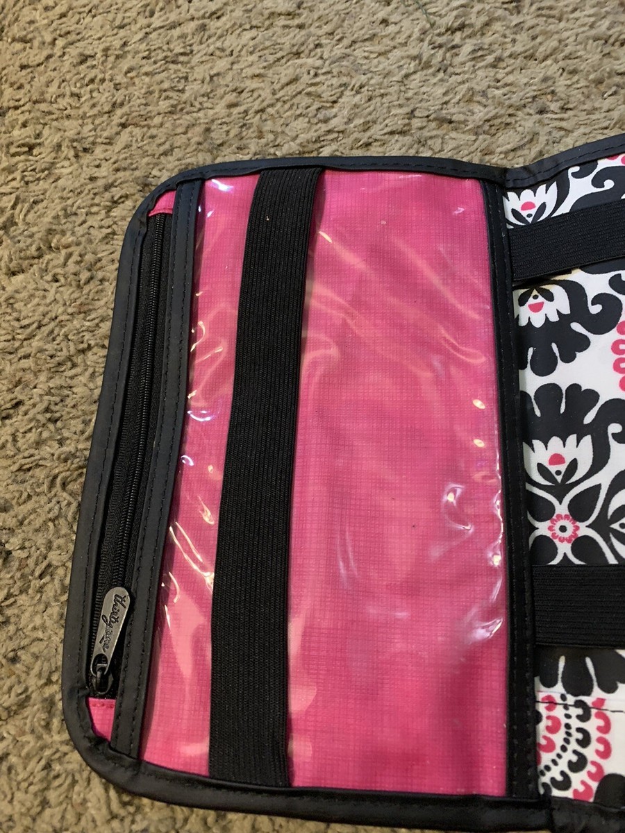 Thirty-One Multi Color Floral Tri-Fold Travel Makeup Bag | eBay Thirty-One Multi Color Floral Tri-Fold Travel Makeup Bag | eBay