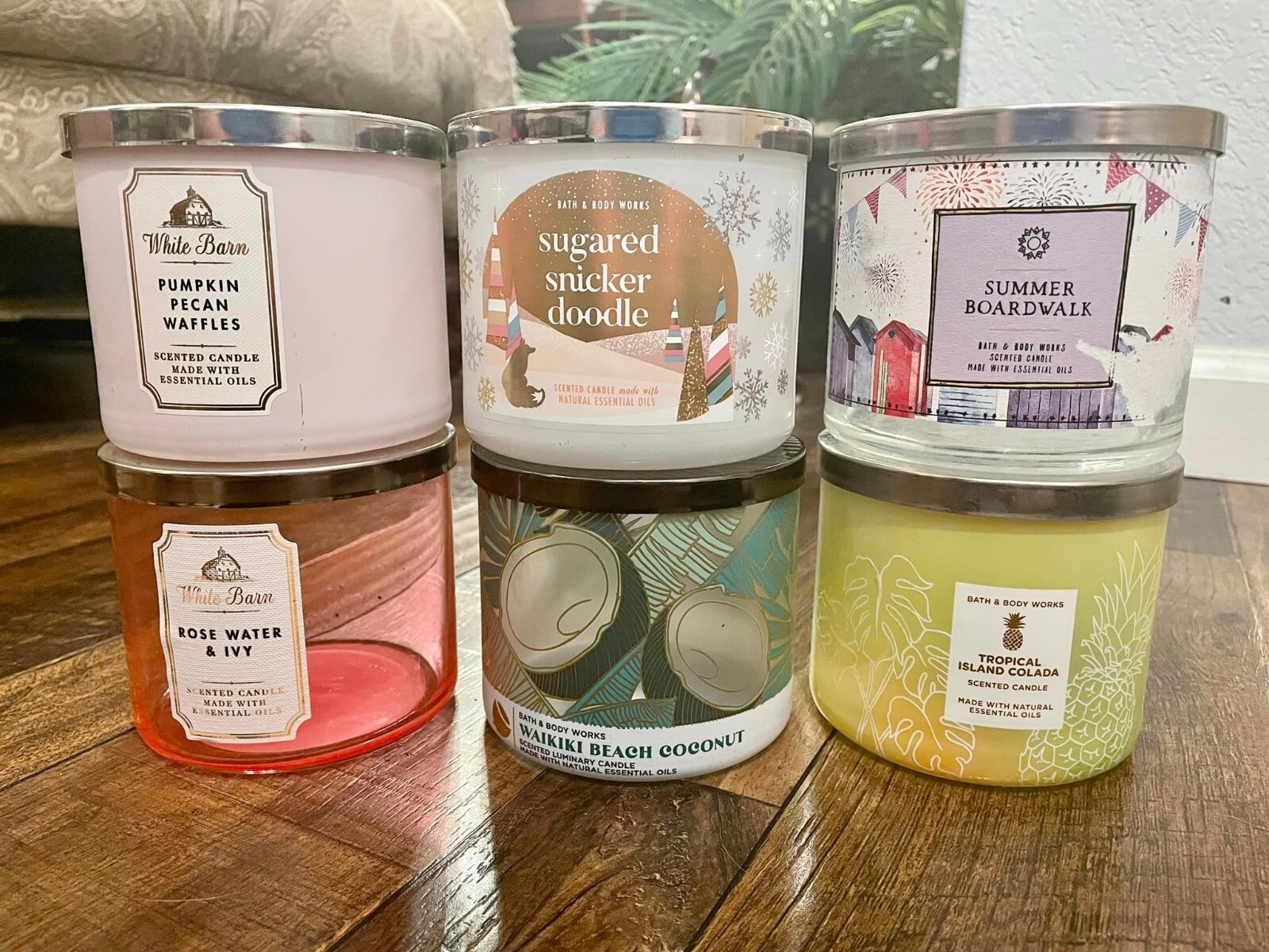 Bath And Body Works Empty Candle Jars