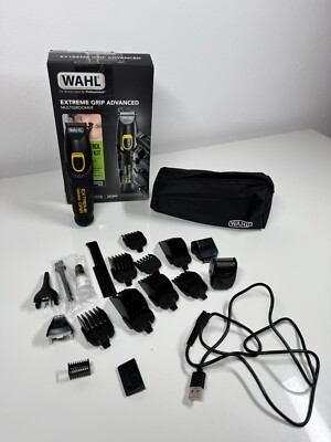 Wahl Extreme Grip Advanced Multigroomer, 240 Minuten Laufzeit, Nasenhaartrimmer