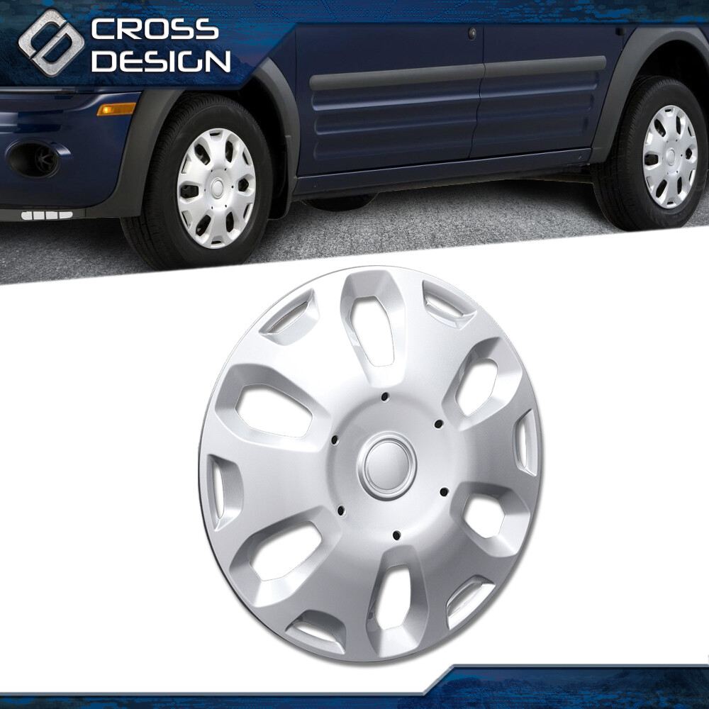 Fit For 2010-13 Ford Transit Connect Van 1PC 15" Full Rim Hub Cap Wheel Covers thumbnail 9
