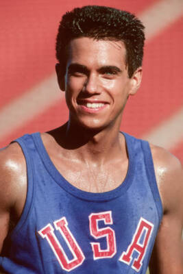 Actor Robby Benson USA plays role of Billy Mills movie Running 1982 Old Photo 25