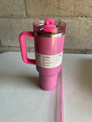 Stanley The Quencher H2.0 Flowstate Tumbler 40 OZ Rose Quartz - Picture 2 of 5