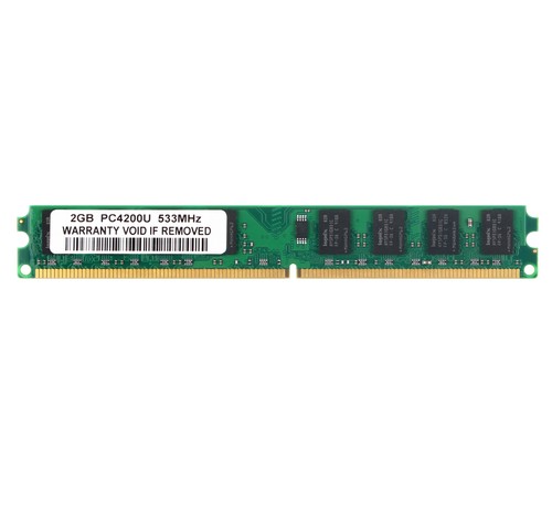 DDR2 4 GB RAM 2X 2GB 533MHz PC2-4200U 240PIN DIMM Desktop Memory For Intel CPU - Picture 3 of 10