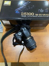 Nikon d5100 dslr DX camera, 18-55mm Nikkor lens, 55-200mm Nikkor lens