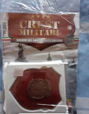 Crest stemma Marina Militare della COMFORAL + fascicolo n. 16 Fabbri Editori