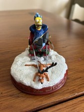 Simpsons Bradford Christmas Ornament Illuminated  Kick Back, Relax Enjoy Ride  