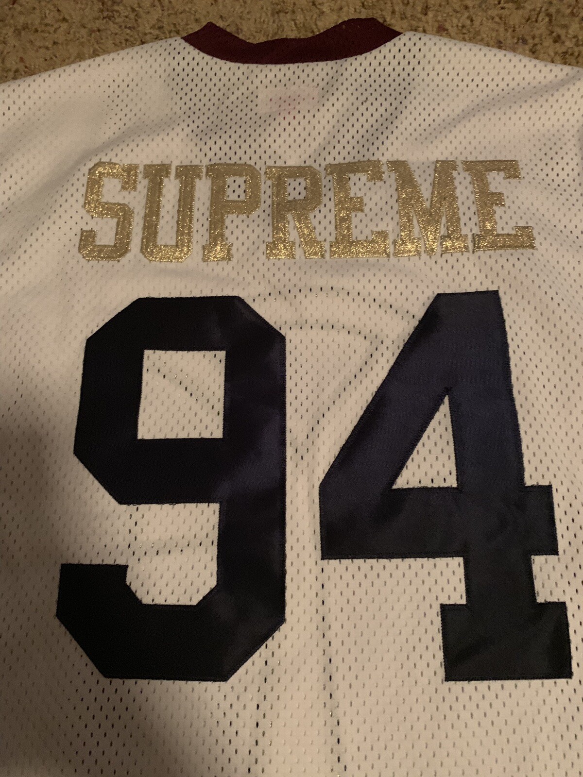 NWT Supreme ANKH Hockey Jersey Sz Medium 100% Authentic SS18 White