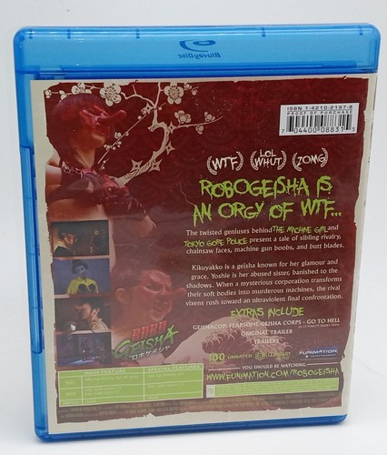 2009 Robo Geisha Blu-Ray with Slip Sleeve * Yoshihiro Nishimura Iguchi - Foto 4 di 7