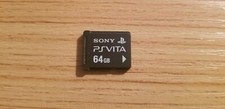 Official PlayStation PS Vita 64GB Memory Card Mint Condition - Ship in 1-Day