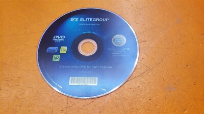       ECS Elitegroup System Utility CD For Intel Platform Disc Only