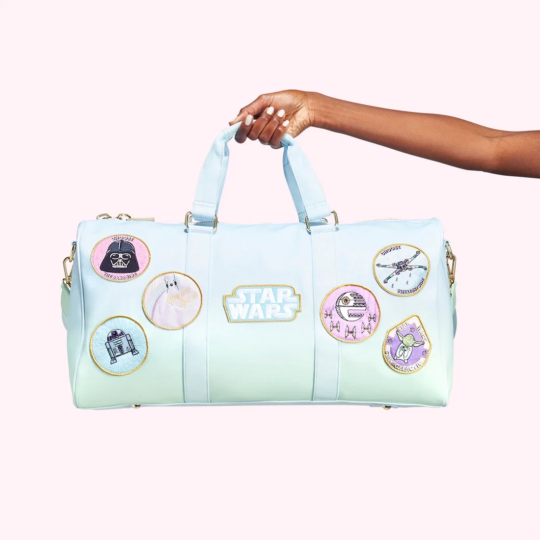 Stoney Clover Lane Star Wars Patched Classic Duffle Bag NWT The Force